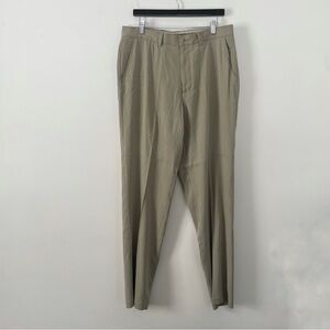 Tommy Bahama Men's Khaki Tan Silk Relaxed Fit Pants Size 34
